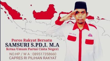 Samsuri, S.Pd.I, M.A Siap Bangun Indonesia Lebih Adil dan Sejahtera